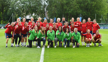Silvia Araco, embajadora del deporte femenino de Iberdrola en el Mundial de Fútbol