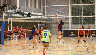 CVB Barça firmó una victoria sólida ante CV Sant Quirze