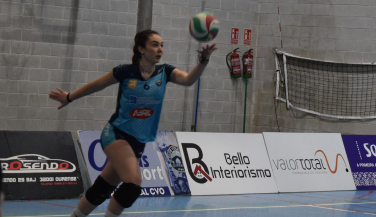 Aceites Abril Voleyourense se despide del año con una victoria sólida ante Extremadura Arroyo