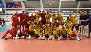 España cierra la Liga Europea con una clara victoria ante Letonia en Lugo