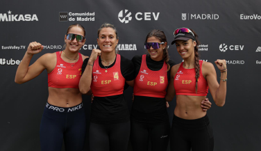 España clasifica para la fase final de la CEV Beach Volley Nations Cup 