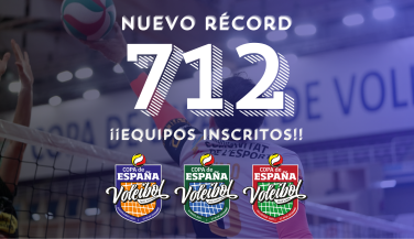 712 equipos participantes, un nuevo hito para una Copa de España de récord