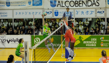 Derrota del Feel Volley Alcobendas en un gran encuentro de voleibol