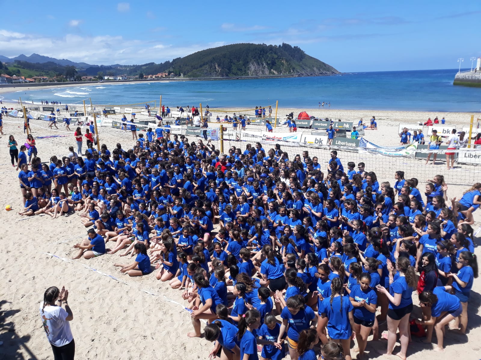 Pequevoley de Vóley Playa en Ribadesella