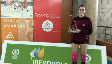 María Barrasa (Avarca de Menorca): Estoy muy contenta por este MVP Iberdrola