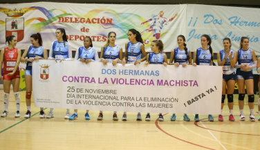 Segunda victoria consecutiva de Cajasol Juvasa Voley ante Madrid Chamberí