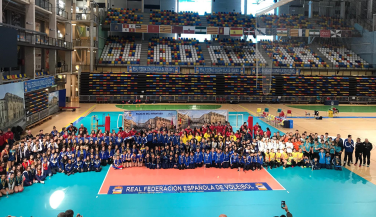 Guadalajara cierra cuatro días de vóley coronando a los campeones de la Copa de España 
