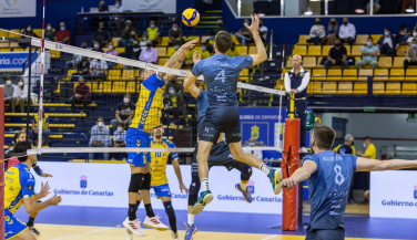 CV Guaguas golpea primero y supera al Calcit Kamnik con autoridad en su estreno en la CEV Cup