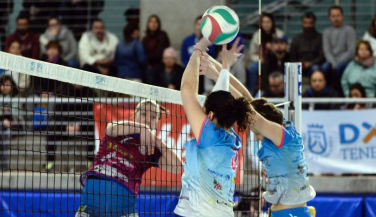 El Fachadas Dimurol Libby´s cae ante el Haro Rioja Voley