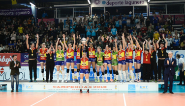 Minis de Arluy VB Logroño, campeón de la XLIII Copa de SM La Reina