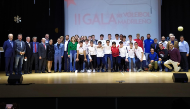 Agustín Martín Santos, presente en la II Gala del Voleibol Madrileño