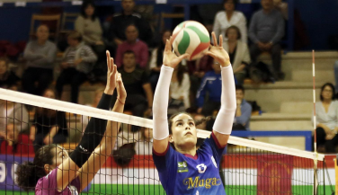 Fachadas Dimurol Libby’s se impone a un luchador Haro Rioja Voley 