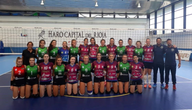 OSACC Haro Rioja Voley se estrena con triunfo en la pretemporada