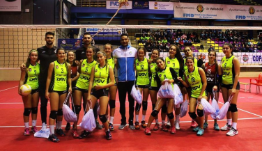 Los momentos Kinder unen a las estrellas del All Star SVM con los participantes de la Copa de España