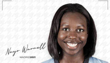 Nayo Warnell, el muro americano de Madrid Chamberí