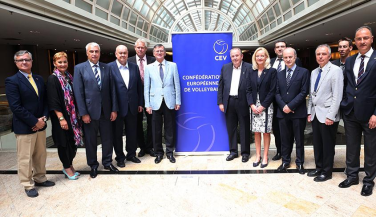 Encuentro de asociaciones zonales y división de pequeños países de la CEV en Viena