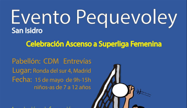 Evento Pequevoley en Madrid