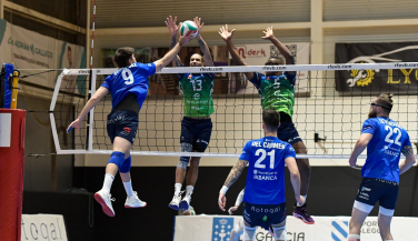 El Rotogal Boiro Voleibol se queda a un paso de la remontada ante el Feníe Energía Palma
