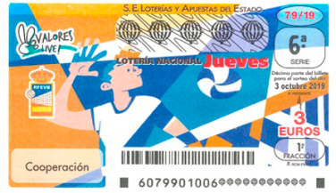 El vóley, protagonista del sorteo de Loteria Nacional de este jueves