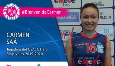 OSACC Haro Rioja Voley ficha a la colocadora Carmen Saá