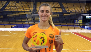 Saray Manzano: Estoy muy contenta de haber sido elegida MVP Iberdrola de la tercera jornada 