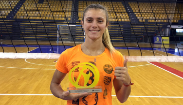 Saray Manzano (CV CCO 7 Palmas Gran Canaria) se lleva el MVP Iberdrola de la jornada 