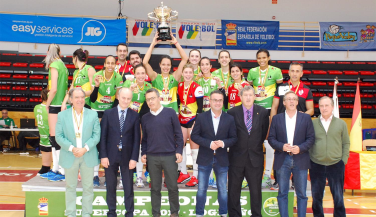 Minis Arluy VB Logroño campeón de la Supercopa 