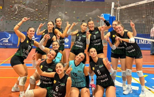 CV Sestao gana con solvencia en Avilés y consolida su segunda plaza